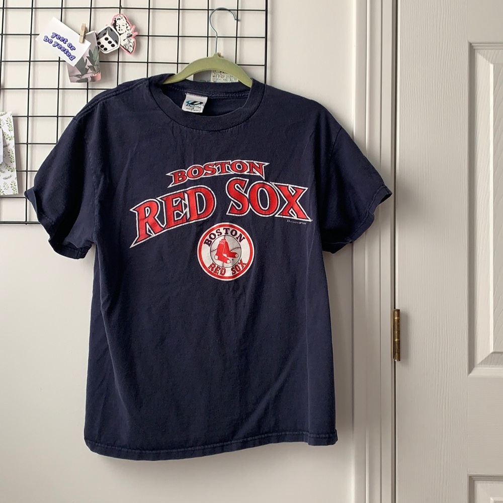 vintage oversized boston red sox tshirt